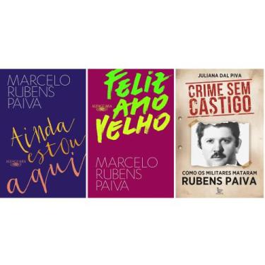 Imagem de Kit Ainda Estou Aqui + Feliz Ano Velho + Crime Sem Castigo: Como Os Mi