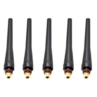 Imagem de Kit 5 Capa Longa para Tocha TIG TF505 para Tochas 17 18 26 116mm - V8 
