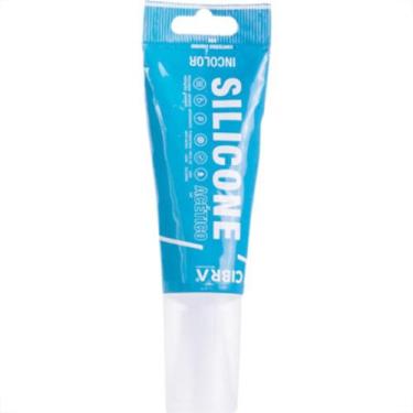Imagem de Cola Silicone 50G Cibra Transp Bisnaga - Kit C/12 Unidades