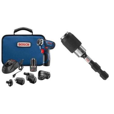 Imagem de Chave de fenda elétrica sem fio Bosch GSR12V-140FCB22 12V