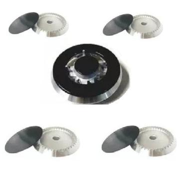 Imagem de Kit Queimador+Espalhador Para CookTop Electrolux 5 B - GC75U - Origina