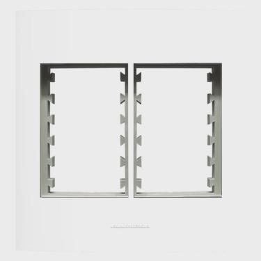 Imagem de Placa 4x4 6 módulos com suporte Inova Pro Alumbra Branco