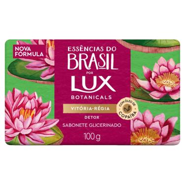Imagem de SABONETE EM BARRA GLICERINADO DETOX VITÓRIA-RÉGIA COM ÓLEO DE COPAÍBA LUX BOTANICALS ESSÊNCIAS DO BRASIL ENVOLTÓRIO 100G