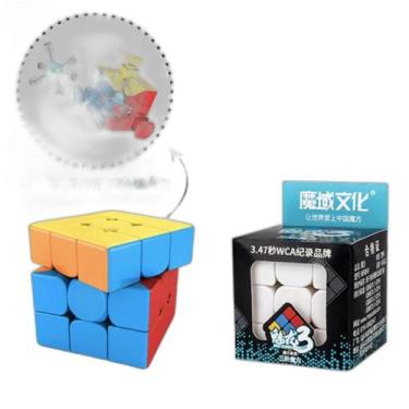 Imagem de Cubo Mágico Speed Profissional 3X3X3- - Moyu