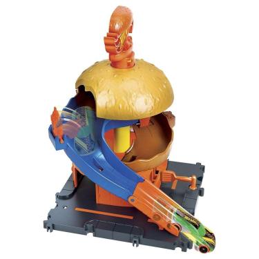 Imagem de Pista Hot Wheels Lanchonete de Hambúrgueres