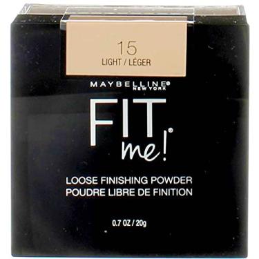 Imagem de Maybelline Fit Me Loose Finishing Powder, 15 Light, 0.7 oz (Pack of 2)