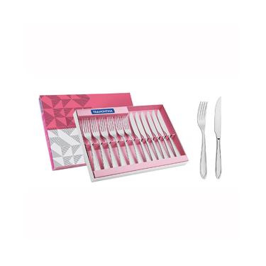 Imagem de Conjunto De Talheres Para Churrasco Em Aço Inox Laguna 12pçs - Tramontina