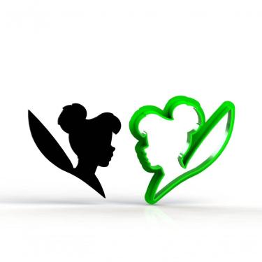 Imagem de Cortador Perfil Fada Sininho Tinker Bell Mod3