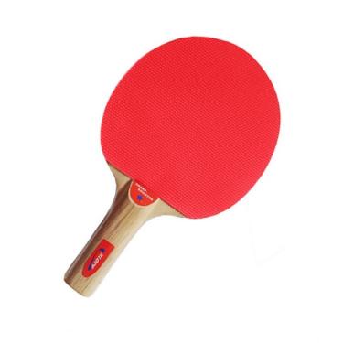 Imagem de Raquete Para Tenis De Mesa Ginastic Klopf Com Os Dois Lados Revestidos Em Borracha Pinada Com 20