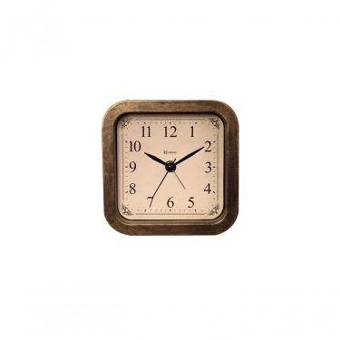Imagem de Relógio Despertador Herweg Quartz Ouro Envelhecido 265245 Único