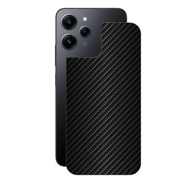 Imagem de Película Para Xiaomi Redmi 12 - Traseira De Fibra De Carbono Preta - Gshield