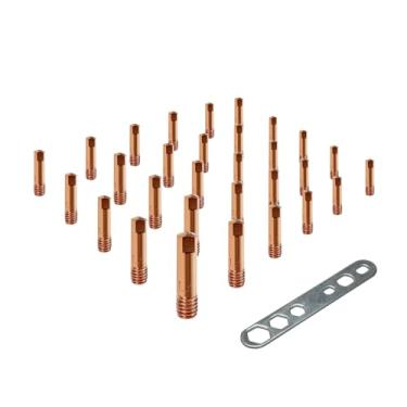 Imagem de Pontas de soldagem Mig Acessórios Suprimentos de soldagem Ponta de contato para pistola de solda Mig (0,1 cm)