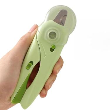 Imagem de Cortador De Unhas Para Cães e Gatos Kit Alicate e Lixa Com Luz de Led Tesoura Completa