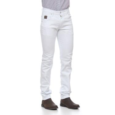 Imagem de Calça Jeans Masculina Sarja Branca Dock`s 23915