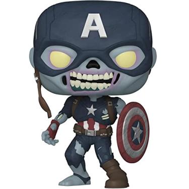 Imagem de Funko Pop - Marvel's What If? #949 - Capitão América zumbi de 10 polegadas (exclusivo Gamestop)