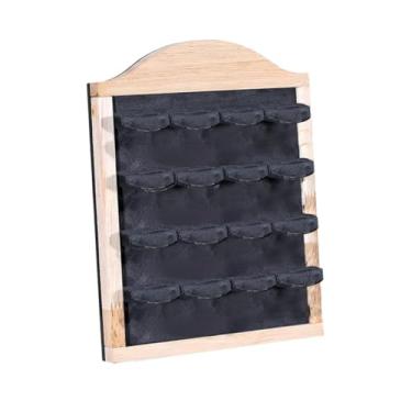 Imagem de Dynwave Suporte para brincos, expositor de joias, suporte para, organizador de presentes, armazenamento para cômoda, marketing pessoal, brincos, loja, Cor Do Tronco Cinza