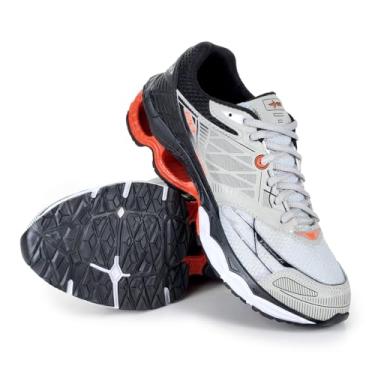 Imagem de Tenis Esportivo Masculino West Boot Wave Academia (PRata Laranja, BR, Adulto, Numérico, 39)