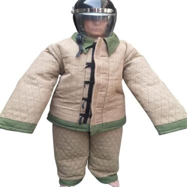 Imagem de Macacão De Mordida De Cachorro, Roupas De Mordida De Cachorro De Camada Dupla, Roupas De Proteção Macacão De Treinamento De Cães Ao Ar Livre Anti-mordida De Cachorro Macacão De, S