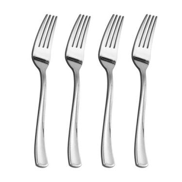 Imagem de Garfos de plástico Goodluck Silver Heavy Duty, pacote 150