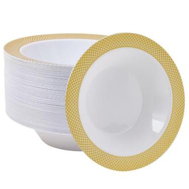 Imagem de Taças de plástico descartáveis JOLLY CHEF 12 onças (pacote com 50) com