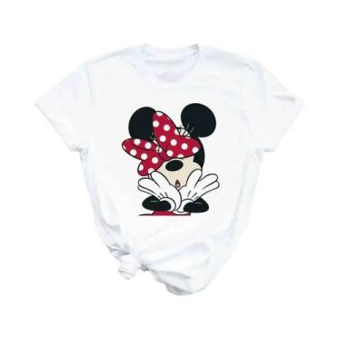 Imagem de Camiseta Kawaii De Mickey, Minnie E Pato Donald Da Disney, Estilo Hara