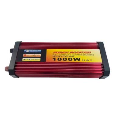 Imagem de Inversor Tensão 1000w 12v Para 220v Veicular Transformador Conversor C