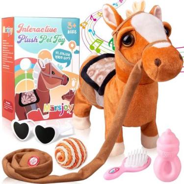 Imagem de Musical de brinquedo Walking Pony cantando Dancing Plush Pony - Marsjo