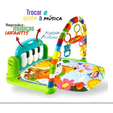 Imagem de Tapete de Atividades Musical para Bebê Com Piano Interativo Mobile Bri
