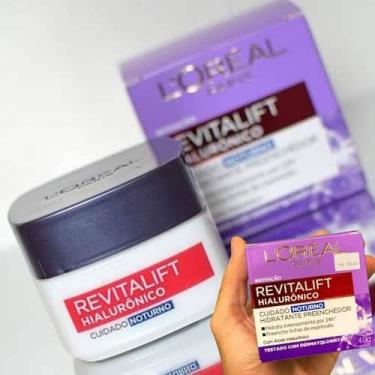 Imagem de Creme Anti-idade Revitalift Hialurônico Noturno 49g L'oréal Tipo de pe