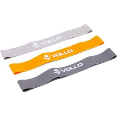 Imagem de Vollo vp1007 conjunto 3 mini faixas de exercicio