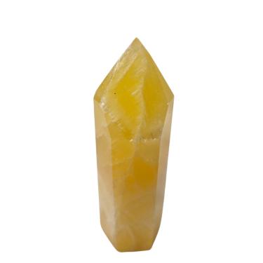 Imagem de Pedra Natural Ponta de Calcita Amarela Energia 100 a 200 g