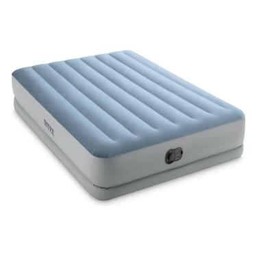 Imagem de Colchão Inflável Casal Resistente Queen Size Confortável Bomba Embutida USB