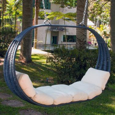 Imagem de Big Balanço Tailândia Em Alumínio Almofadas Trama Original Pedra Ferro