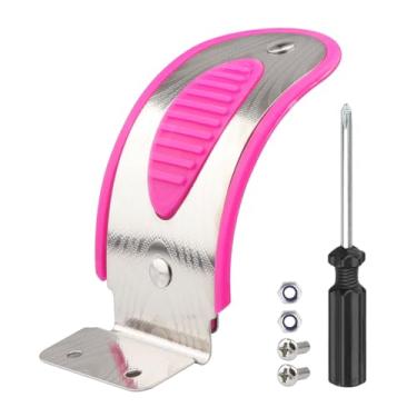 Imagem de Gladeer 1 conjunto de substituição de freio traseiro de scooter infantil para micro kickboard maxi deluxe scooter para a maioria das scooters de 3 rodas de 5 a 12 anos (rosa vermelha)