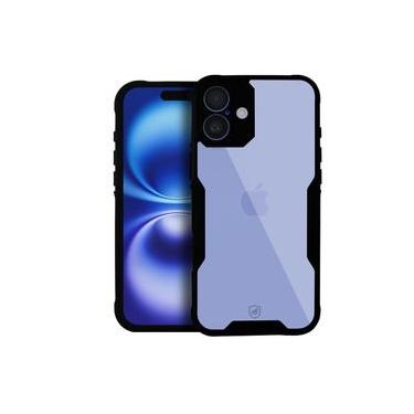 Imagem de Capa case capinha para iPhone 16 - Dual Shock Sense Preta - Gshield