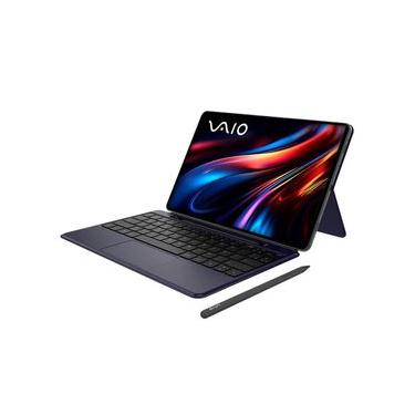 Imagem de Tablet VAIO TL12 256GB 8GB RAM - 5G - Teclado Magnético e Caneta - Tela AMOLED 12.6” 2.5K - Preto