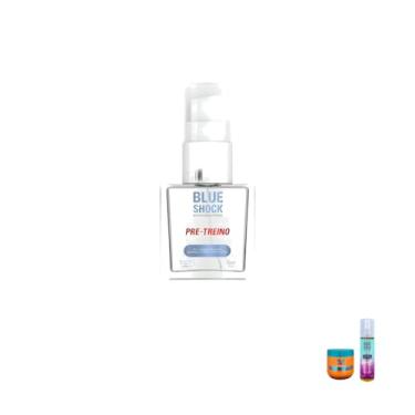 Imagem de Genérico Kit Blue Shock, Pré Treino Energizante, Loção para Resistência e Foco, 0.3 kg, 50 x 50 x 50 cm, Adulto Unissex, Fórmula Natural, Pele Normal, 1 Conjunto