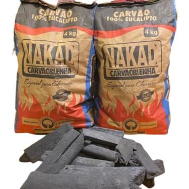 Imagem de Carvão Para Churrasco 4 Kg Eucalipto + Brindes