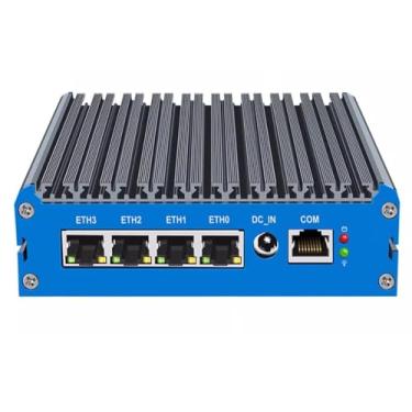 Imagem de Partaker Micro Firewall Appliance, Firewall Mini PC, Router PC, Intel Alder Lake-N 12th Gen N100, H1, 4 x 2,5 GbE I226-V, HDMI, DP, COM, SIM Card Slot, 16 GB DDR5 RAM, 512 GB SSD