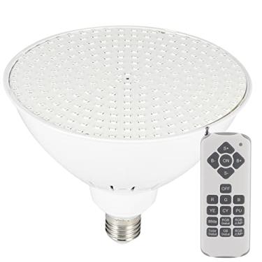 Imagem de LiebeWH Luz Subaquática para Piscina, Lâmpada LED de Cor RGB, Luz de Piscina E27 de Qualidade de Excelência Com Controle Remoto, Fácil Instalação, Ampla Aplicação, Baixa Tensão AC12V para