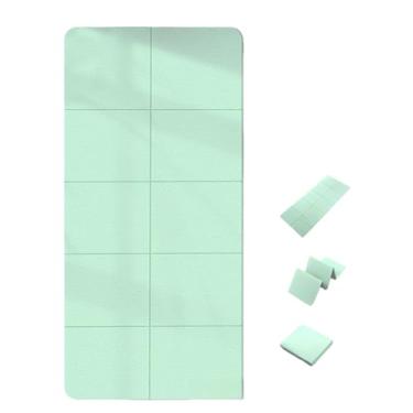 Imagem de Tapete de ioga TPE dobrável de 6/8 mm de espessura - Tapete de exercício portátil antiderrapante para academia em casa, escritório, descanso infantil e uso no dormitório