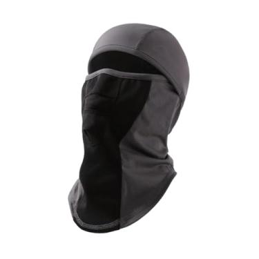 Imagem de Dynwave Máscara de esqui, balaclava, proteção para o pescoço, ideal para homens e mulheres, cobertura completa para o rosto, perfeita para motociclismo, esqui, Cinza