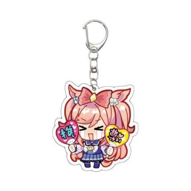 Imagem de Chaveiro Anime Pretty Derby 55MM Modelo Acrílico Suzuka Tokai Teio Pre