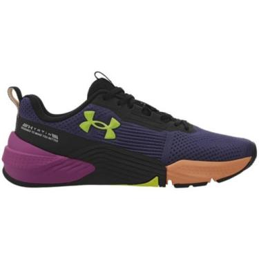Imagem de Tênis under armour tribase reps 2, Petroleo, Preto, 42