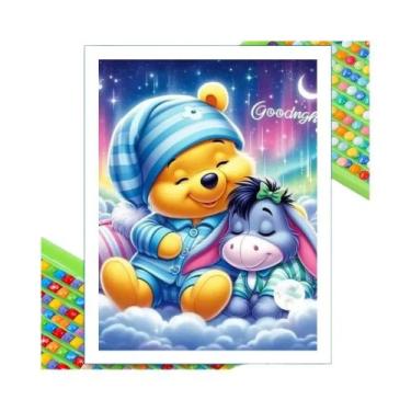 Imagem de Pintura Em Diamante Groot Lilo E Stitch Da Disney, Mosaico Completo DI