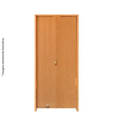 Imagem de Kit Porta Camarão de Madeira Padrão Imbuia 62 X 2.10 Batente 14 cm Sem