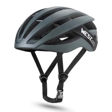 Imagem de Capacete de bicicleta adulto CUOFYUNL Capacete de ciclismo leve ajustável para homens e mulheres Capacetes de conforto resistentes a quedas para ciclistas de montanha (Verde)