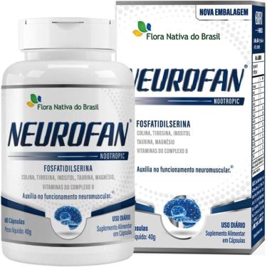 Imagem de Neurofan (Fosfatidilserina + Associações) 60 Cápsulas de 670mg - Flora Nativa-Unissex