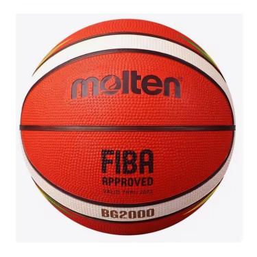 Imagem de Bola de Basquete Molten BG2000 T6-BR CBB Oficial Basketball FIBA Approved-Unissex
