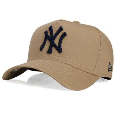 Imagem de Boné New Era 9Forty New York Aba Curva Bege-Unissex
